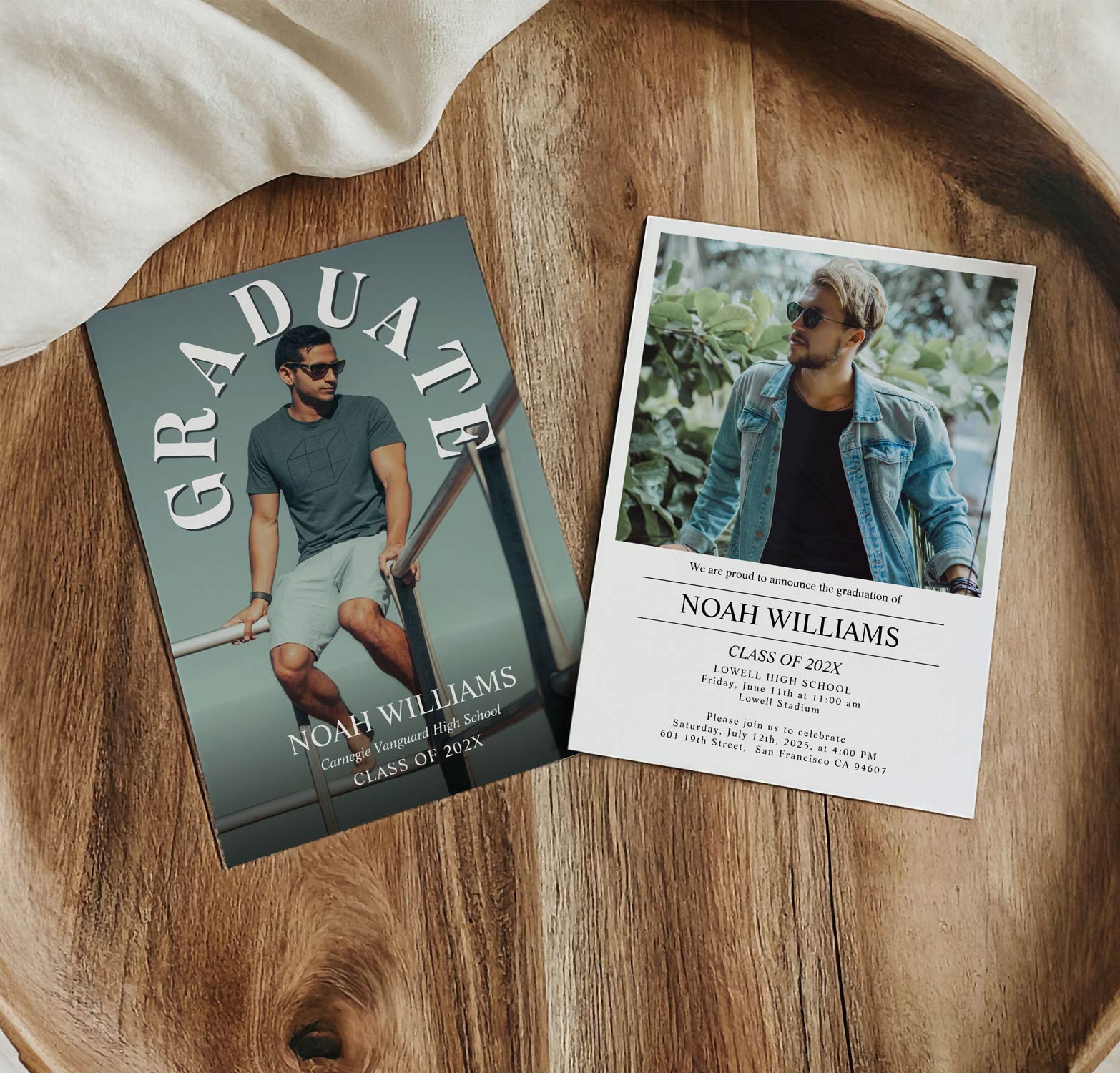 graduate invitation, photo invitation, photo graduate invite,
