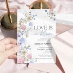 Love Is in Bloom Invitation | Floral Bridal Shower
