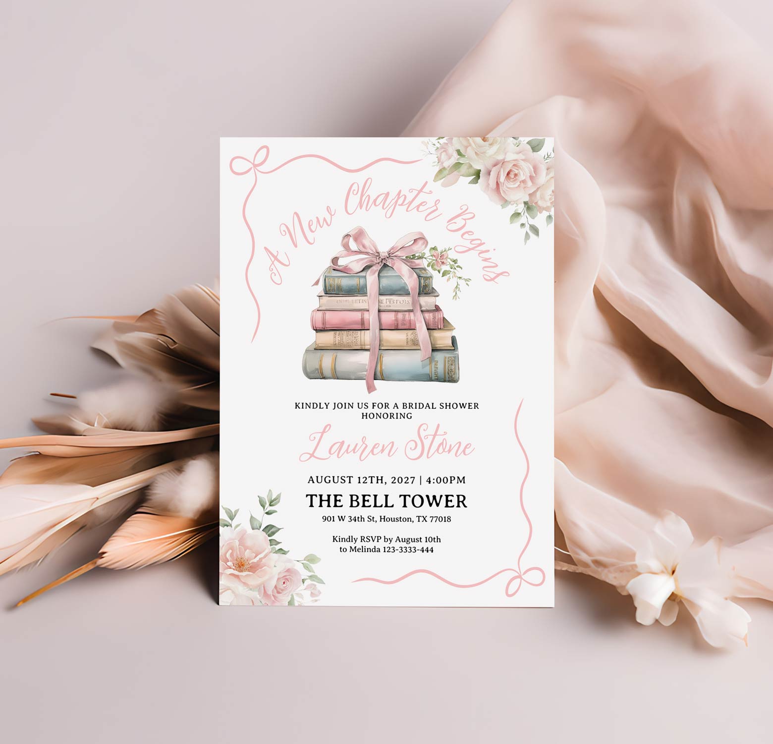 bridal shower invitation