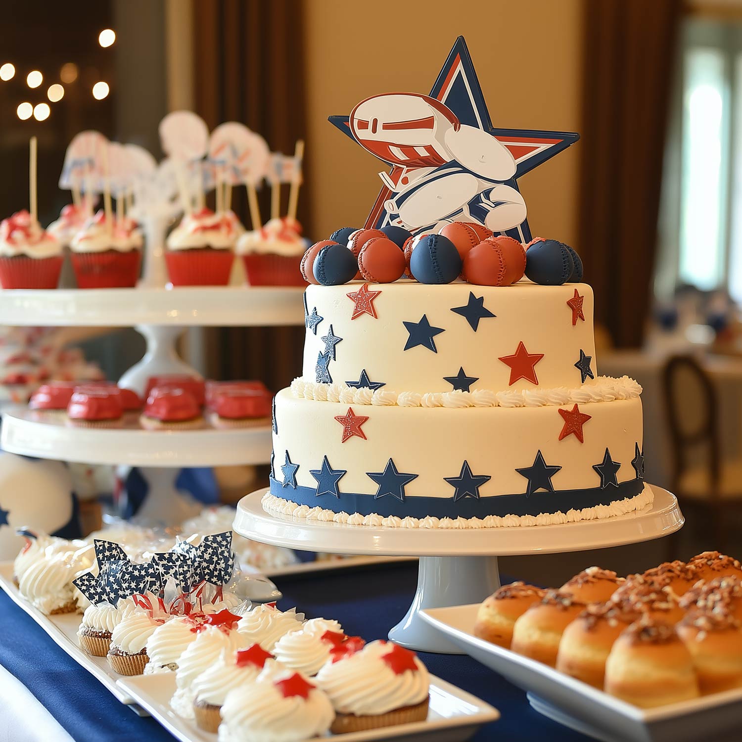 sports baby shower