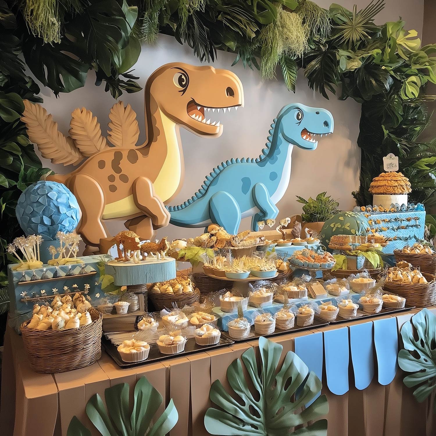 dino baby shower