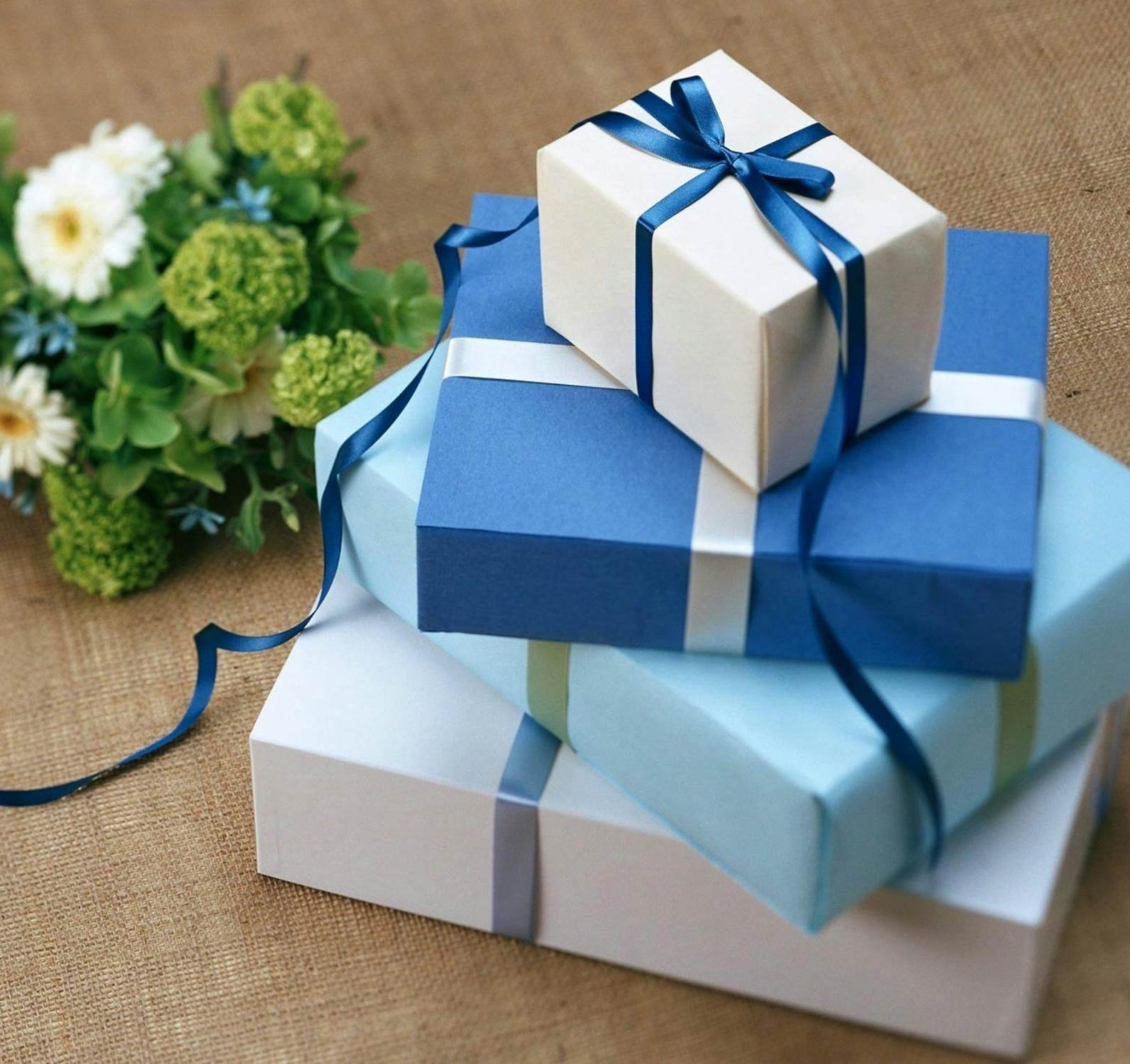 blue bridal shower 