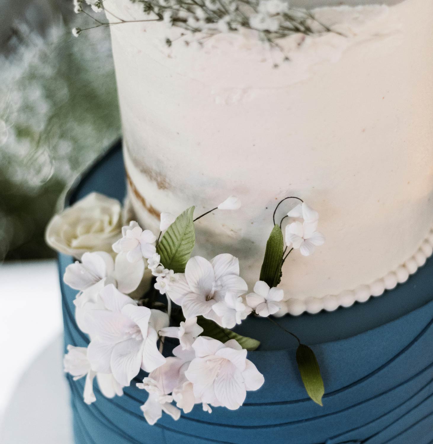 blue cake