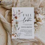 fall in love invitation
