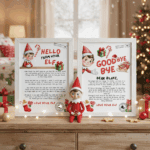 Elf letter for kids