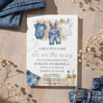 blue jean baby shower