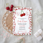 cherry invitation