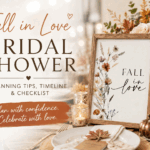 fall bridal shower check list